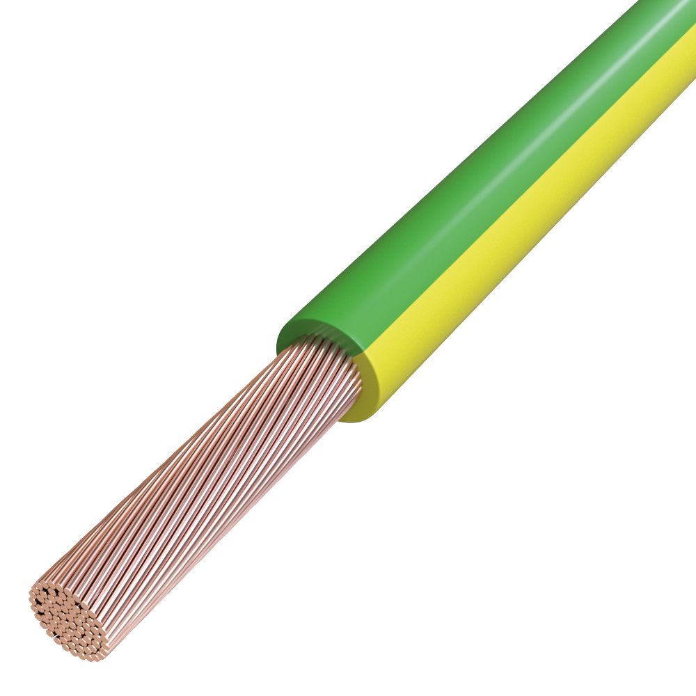 Aderleitung Eca H07Z-K 16 gn/ge TRS Kl.5 = feindrähtig