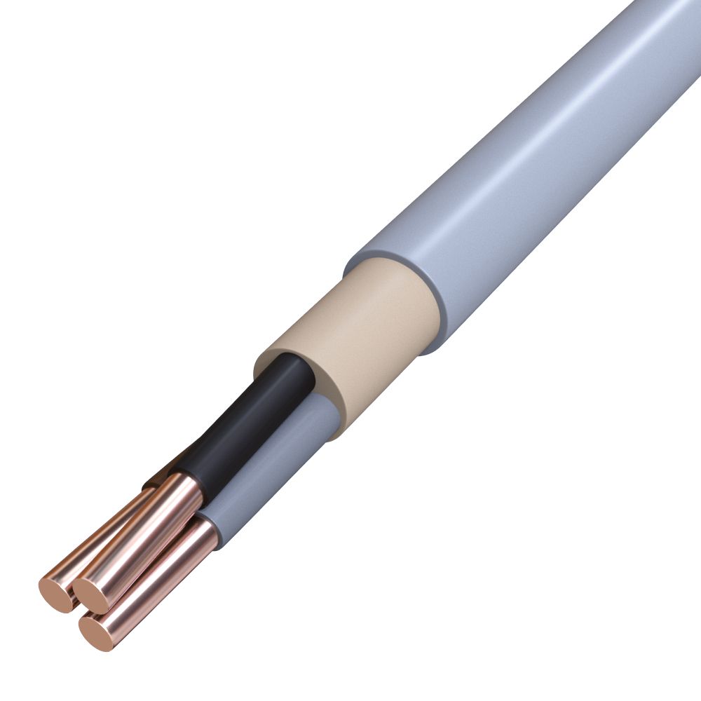 Mantelleitung Eca NYM-O 3x2,5qmm R100 gr 300/500V Cu Ø10,5mm