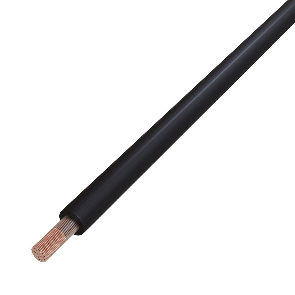 Gummischlauchleitung H01N2-E 1x25 sw TRS Ø10,5mm Polyvinylchlorid (PVC) Farbe