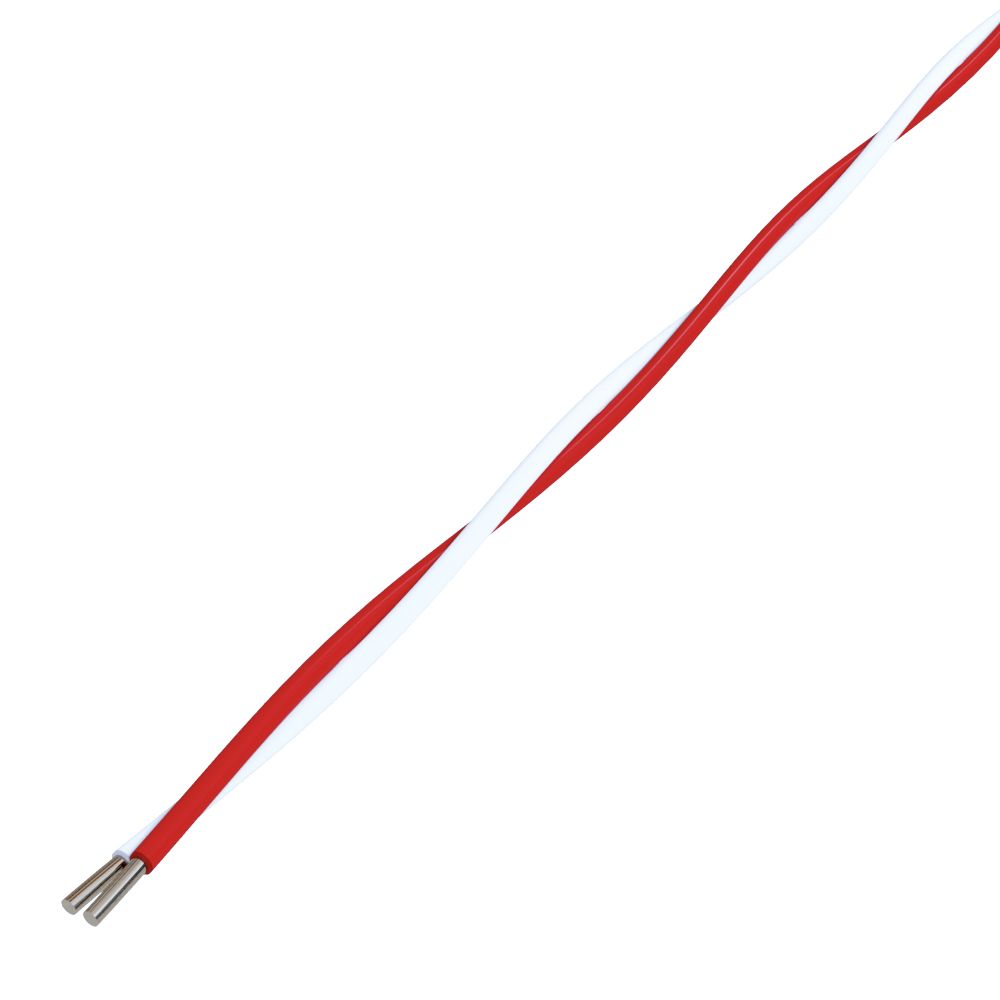 YV-Schaltdraht Eca YV x0,6 ws/rt R100 Kl.1 Polyvinylchlorid (PVC) Farbe Bündel