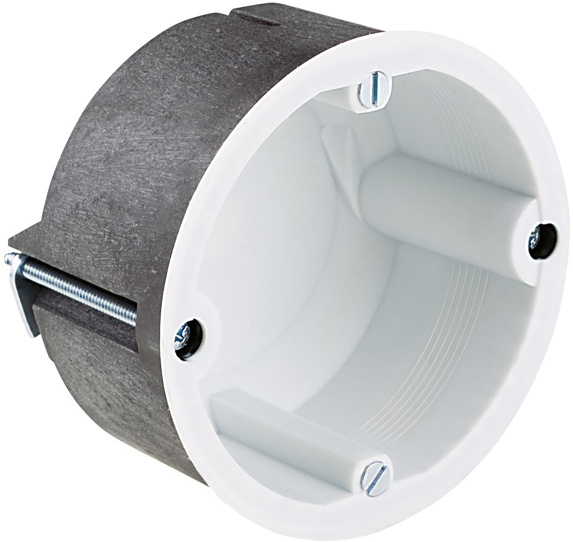 BSdose E90 HW Ø74x44mm Kst rnd IP3X Brandschutzdose