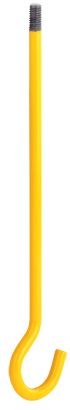 Schraubhaken Ø5x140mm ST f/vz 10mm Ø20mm Kunststoffummantelt 100N 115mm