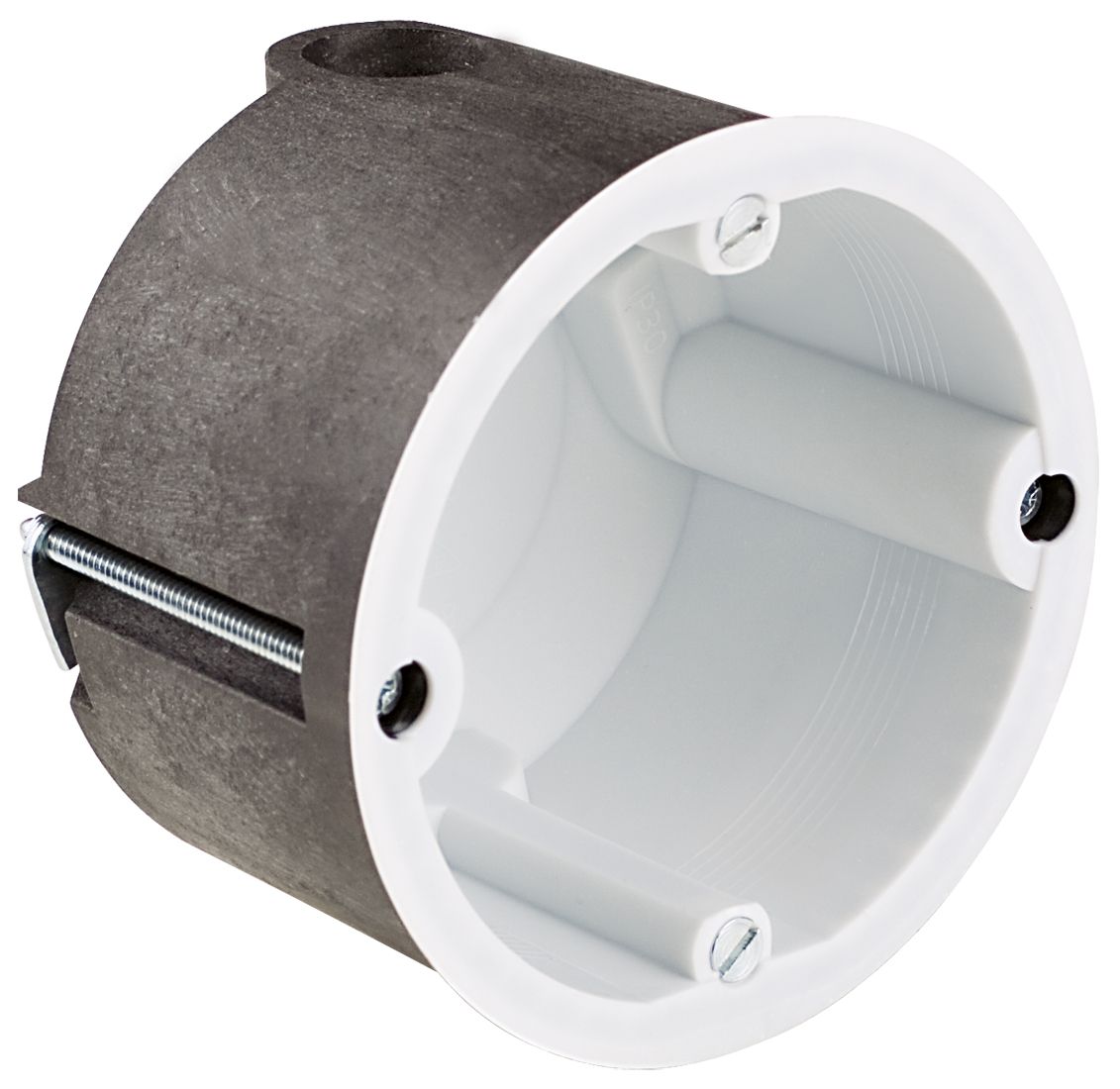 BSdose E90 HW Ø74x54,5mm Kst IP3X rnd Brandschutzdose Ger/VerbDose/kast