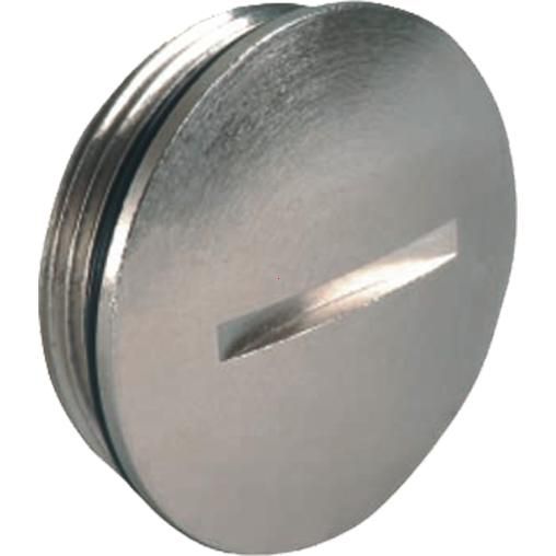 Verschlussschraube M20 Ms vernick natur hfr Schlagfest