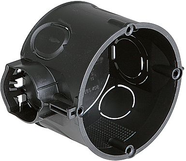 Gerätedose UP Ø60x46mm Kst rnd IP2X