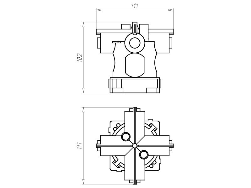 Verbindungsdose Beton Ø60x99mm Kst IP3X rnd