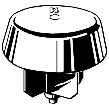 Mastabdeckkappe Ø32-48mm