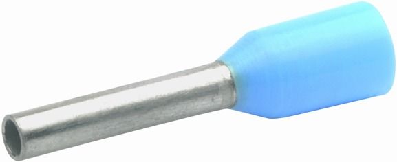 Aderendhülse 0,75qmm 8mm isol PP bl Cu Polypropylen (PP) verzinnt