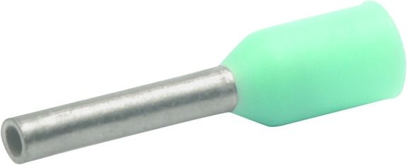 Aderendhülse 0,34qmm 6mm isol PP tk Cu Polypropylen (PP) verzinnt