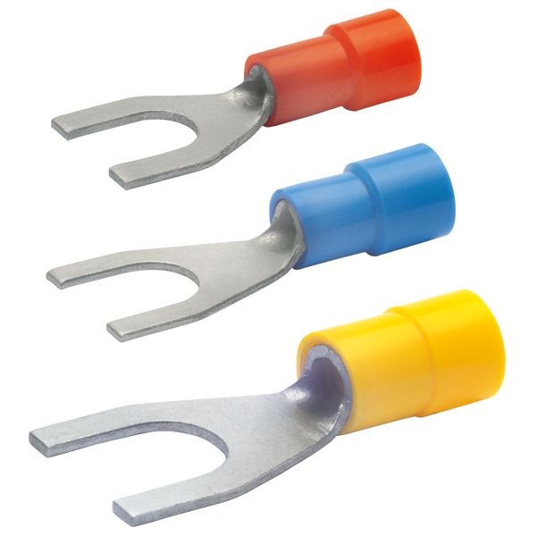 Gabelkabelschuh M3 1,5-2,5qmm DIN bl Entspricht DIN