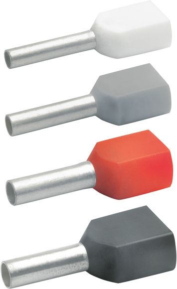 ZW-Aderendhülse 16qmm 14mm isol PP bl Cu Polypropylen (PP) verzinnt