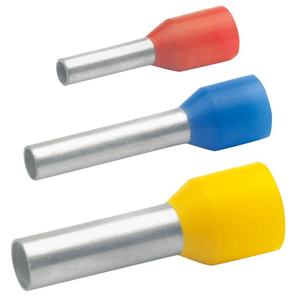 Aderendhülse 1,5qmm 8mm isol PP sw Cu Polypropylen (PP) verzinnt