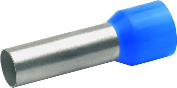 Aderendhülse 16qmm 18mm isol PP bl Cu Polypropylen (PP) verzinnt