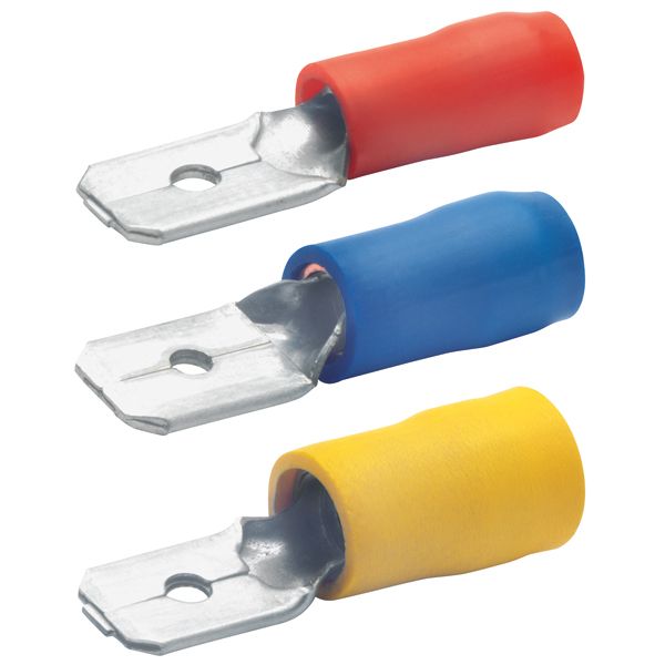 Flachstecker Ms bl 1,5-2,5qmm teiliso fl_4,8x0.8mm fl 4,8x0.8mm Polyamid (PA)