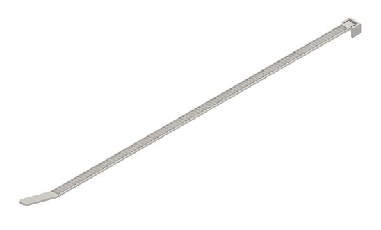 Kabelbinder L102mm natur 2,5x1,2mm hfr PA Polyamid (PA) -40-85°C KstZunge/Nase