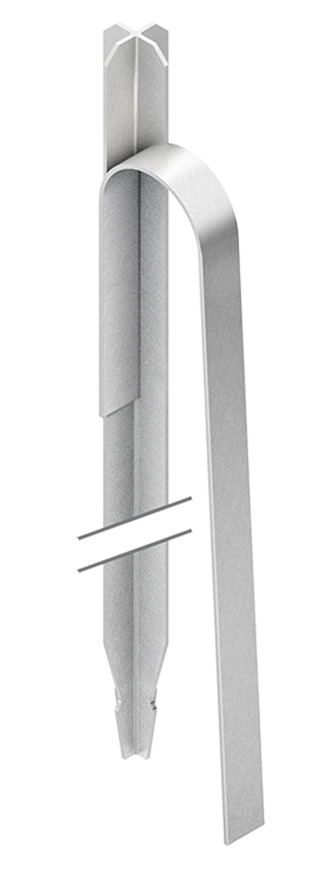 Kreuzerder Ø11x2000mm ST m.BandstFahne f/vz