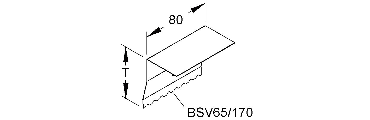 Stoßverbinder GEB-K VA 170x66mm Kupplung