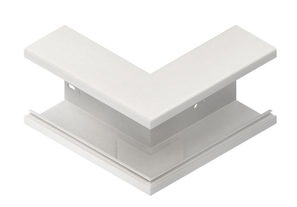 Außeneck GEB-K 66x133mm UT 90° Kst rws RAL9010 unbeh