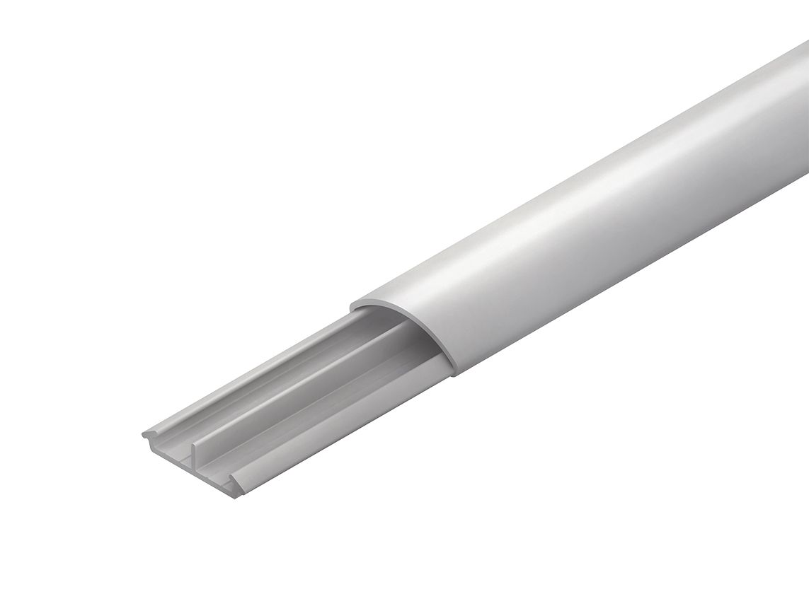 Aufbodenkanal Kst br 35x12x2000mm RAL8014