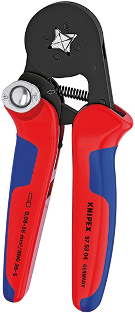 Kerbzange mech 180mm Aderendh 0,08-10qmm