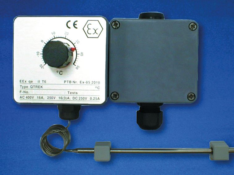 Ex-Raumthermostat 400V 16A Schließer IP54