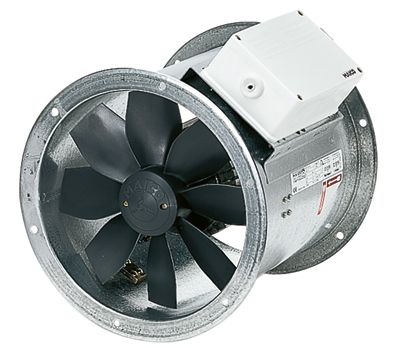 Rohrventilator Ø350mm 230V 2800cbm/h 0,115W VA 60°C