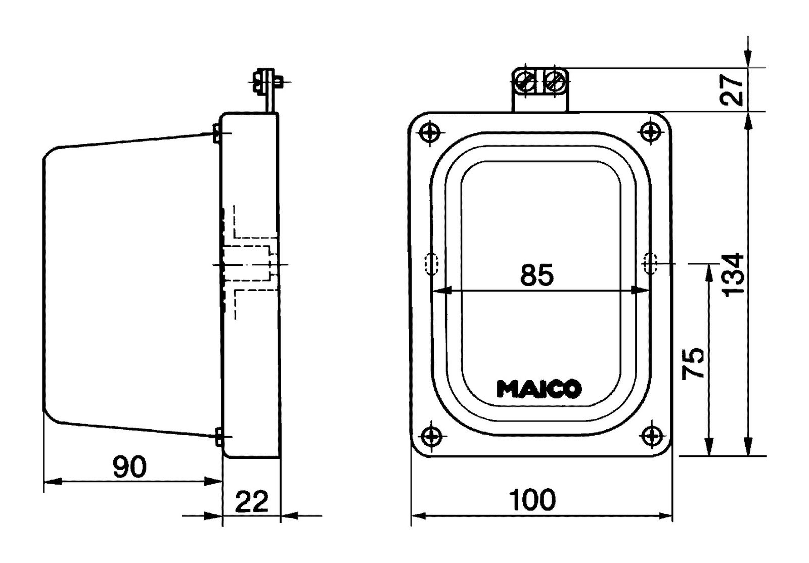Stellmotor 230V IP65 f.Verschlussklappen