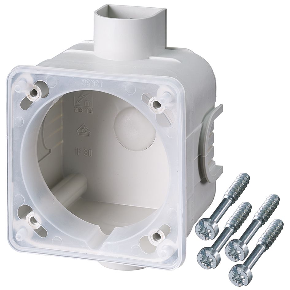 Gerätedose UP Cepex 124x91x64mm Kst IP30 rechteck