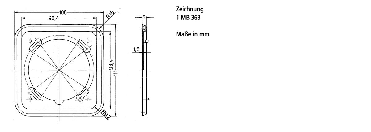 Rahmen 1f cws glz Cepex Kst