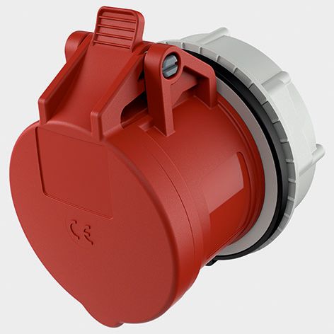 CEE-Anbausteckdose 5p 16A RAPIDO 400V/rt 6h IP44 Schraubkl ger Kst