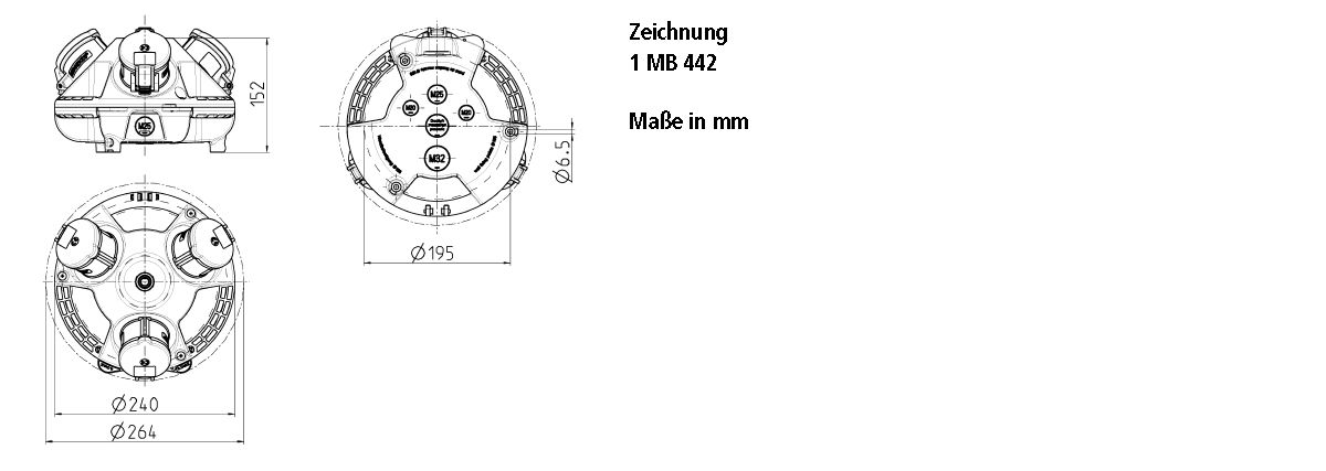 Energiewürfel Kst si IP44 3KRAFT 1Steckd 1x16A5p400V