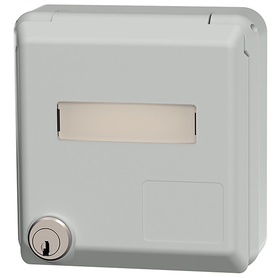 Datendose 2f Cat6 IP44 Cepex UP/Einb RJ45 Kst Unterputz/Einbau