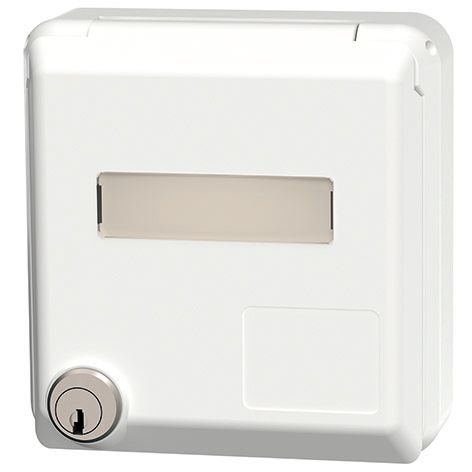 Datendose 2f Cat6 IP44 Cepex UP/Einb RJ45 Kst Unterputz/Einbau