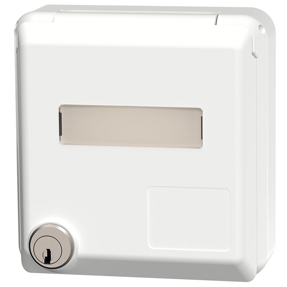 Datendose 2f Cat6 IP44 Cepex UP/Einb RJ45 Kst Unterputz/Einbau