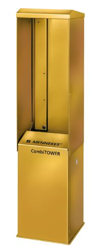 Steckdosensäule Metall ed CombiTOWER edst 1043x254,5x250mm