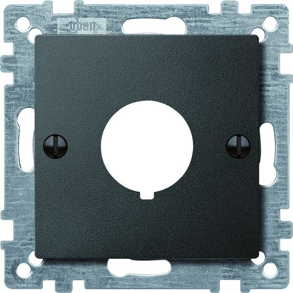 Zentralplatte Bef-/Meldeg System M anth mt Befehls-/Meldegeräte 1f Schraubbef