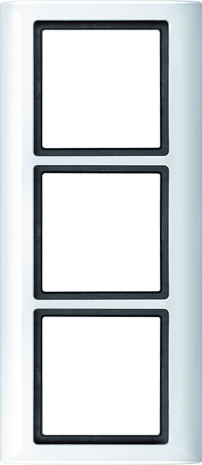 Rahmen 3f polws glz AQUADESIGN Kst f.GEB-K Unterputzmontage Thermopl