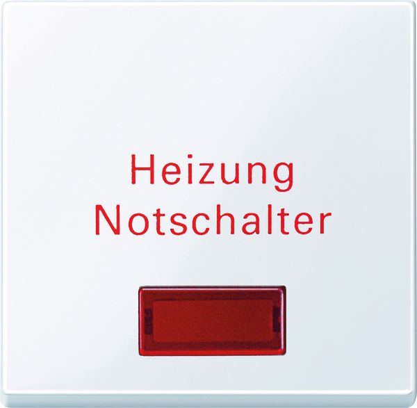 Kontrollwippe Schalter System M akws glz aktivweiß