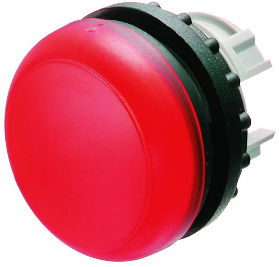 Leuchtmelder Front fl rnd ge Ø22,5mm Kst 22x6mm IP67 1st