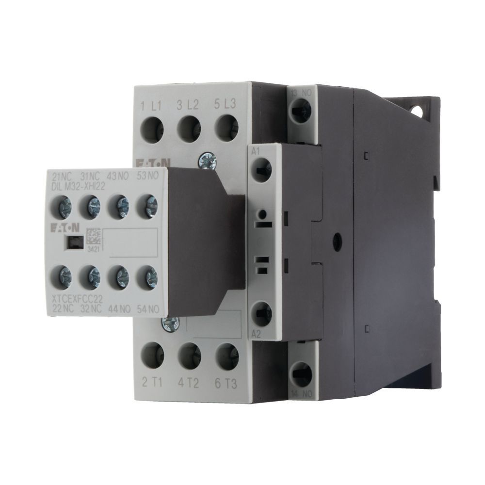 Leistungsschütz 15kW 3S DILM 24-27VDC 32A 3S+2Ö/Hilf