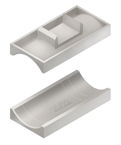 Gegenwanne 46-50mm Kst