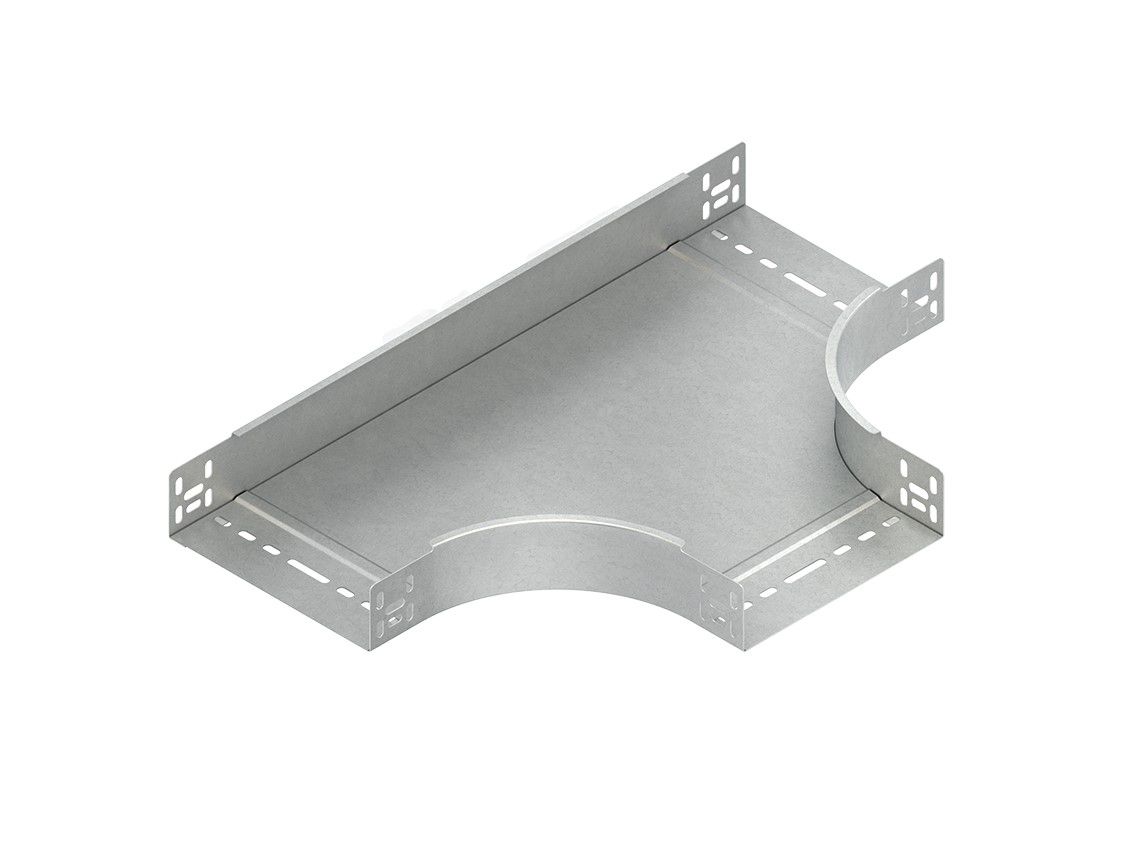 T-Stück Kabelrinne 60x600mm int.Verb vz horiz