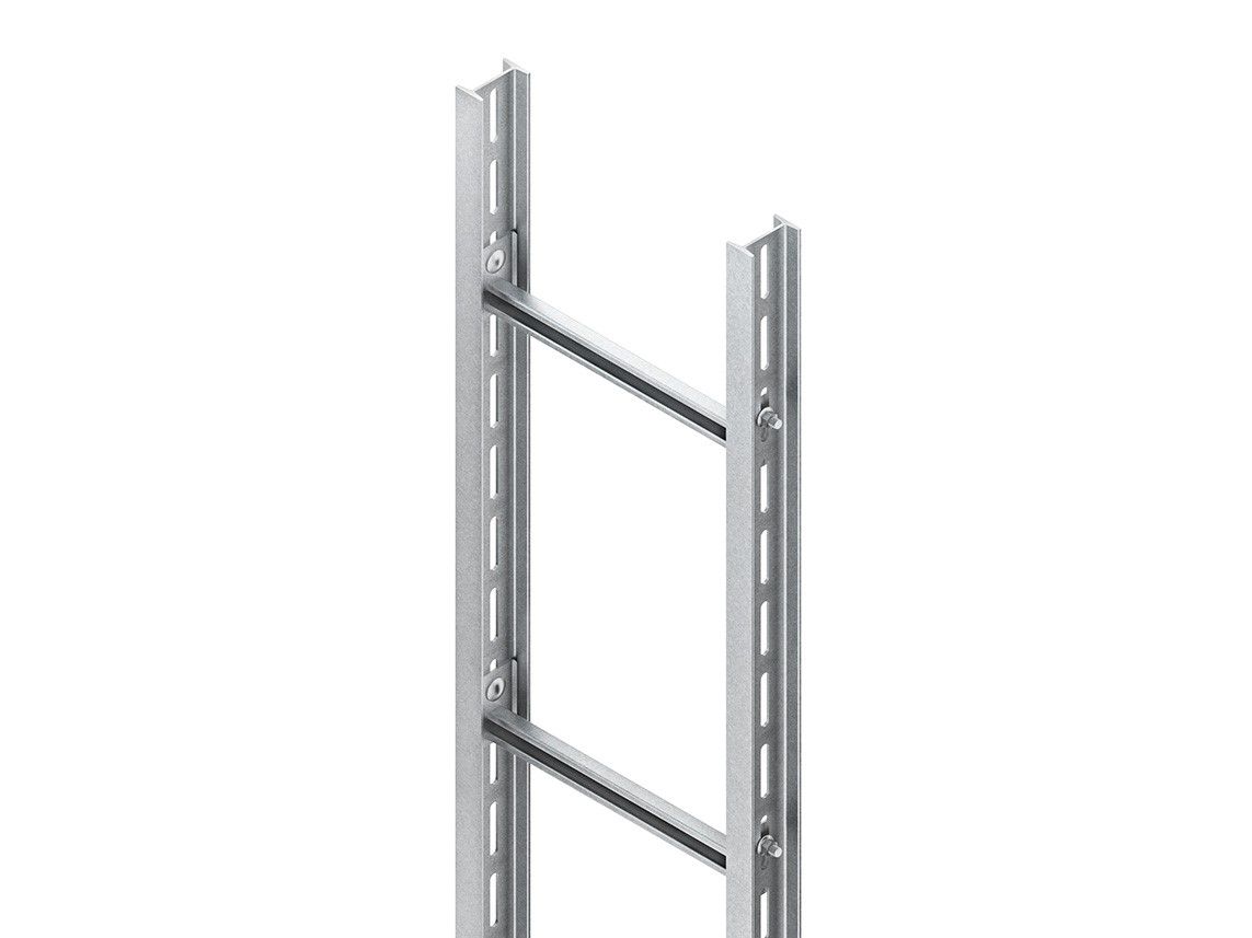 Kabelleiter f/vz+besch 80x280x6000mm Profil feuerverzinkt und beschichtet