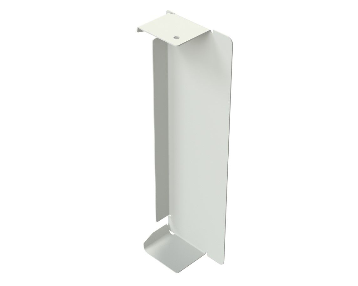Endstück LF-K 40x40mm li/re ST rws RAL9010 vz