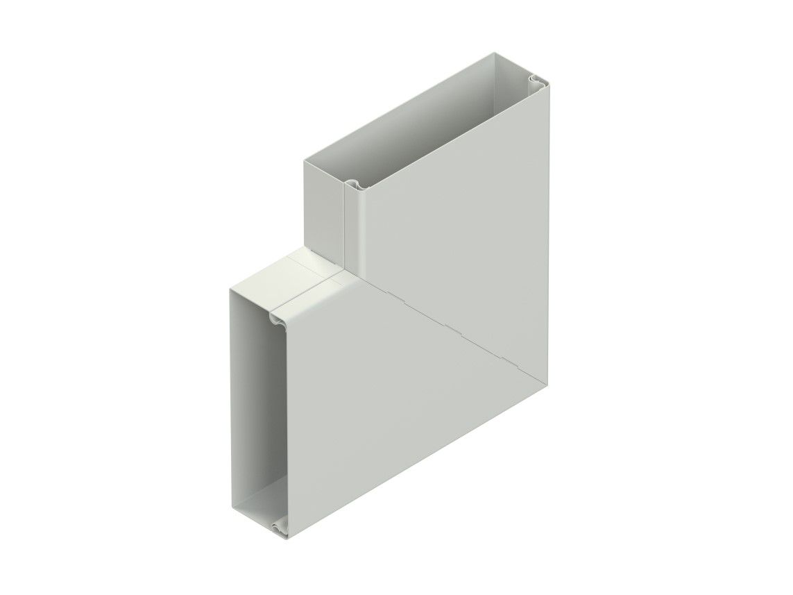 Flachwinkel LF-K UT/OT 200x60mm ST vz rws RAL9010 hfr