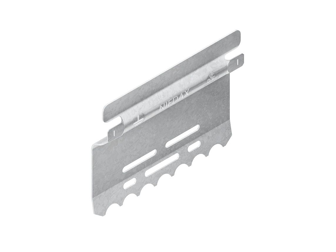 Stoßverbinder LF-K 40mm VA hfr m.Potausgl
