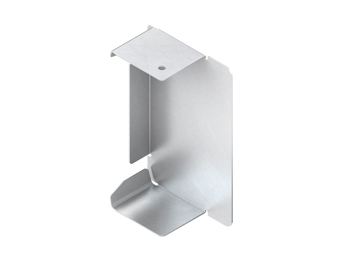 Endstück LF-K 100x60mm li/re VA natur unbeh