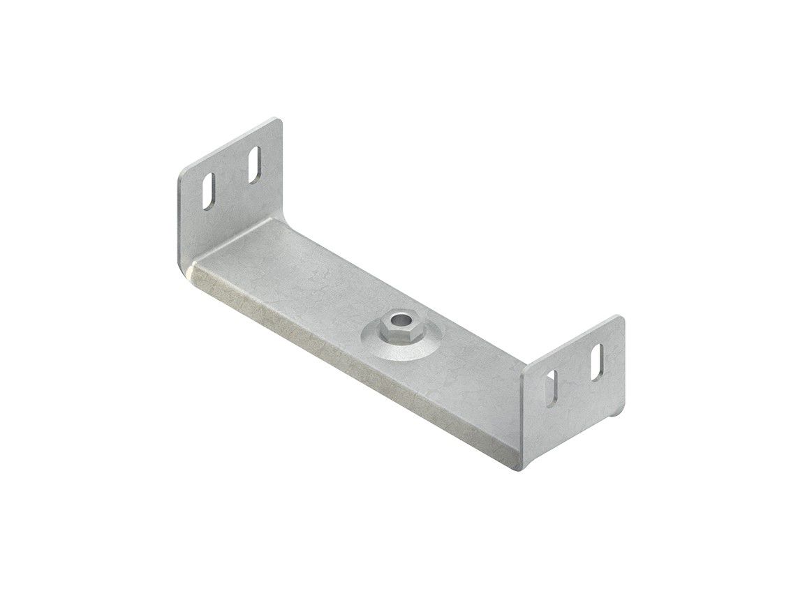 Montageplatte vert 54x297mm Klemmbef