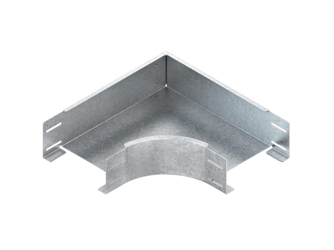 Bogen_starr 90° horiz 110x500mm int.Verb integrierter Verbinder110x500mm R&#x3D;138mm