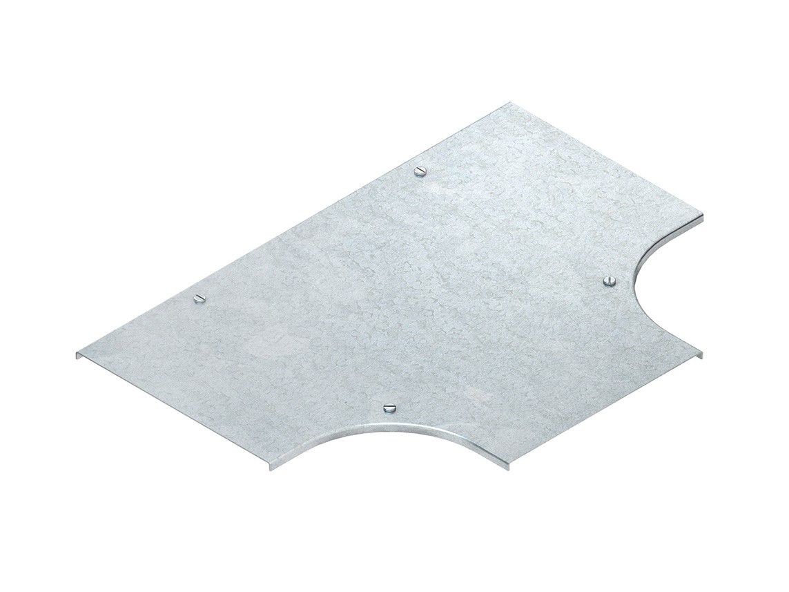 Deckel T-Stück Drehriegel 605mm vz f.Kabelrinne